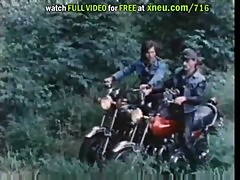 Super Hot Outdoor Orgy From A Vintage German Porn Movie